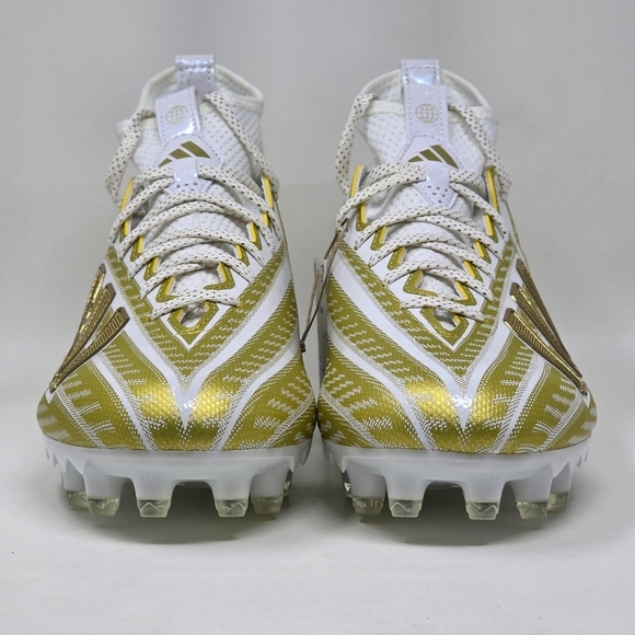 Adidas Freak 23 Inline Gold White Football Cleats HP2445 Men's Size 11 New - Picture 6 of 11